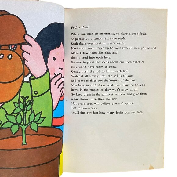 How to Grow a Jelly Glass Farm Hardcover Book Club Edition Vintage 70s Homeschoo - Picture 7 of 10